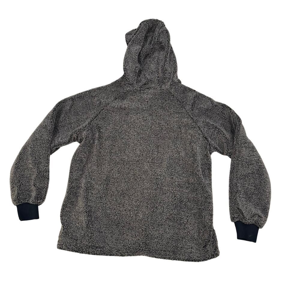 Nike Sportswear Sherpa Half-Zip Pullover Women's S Gray - Picture 4 of 10
